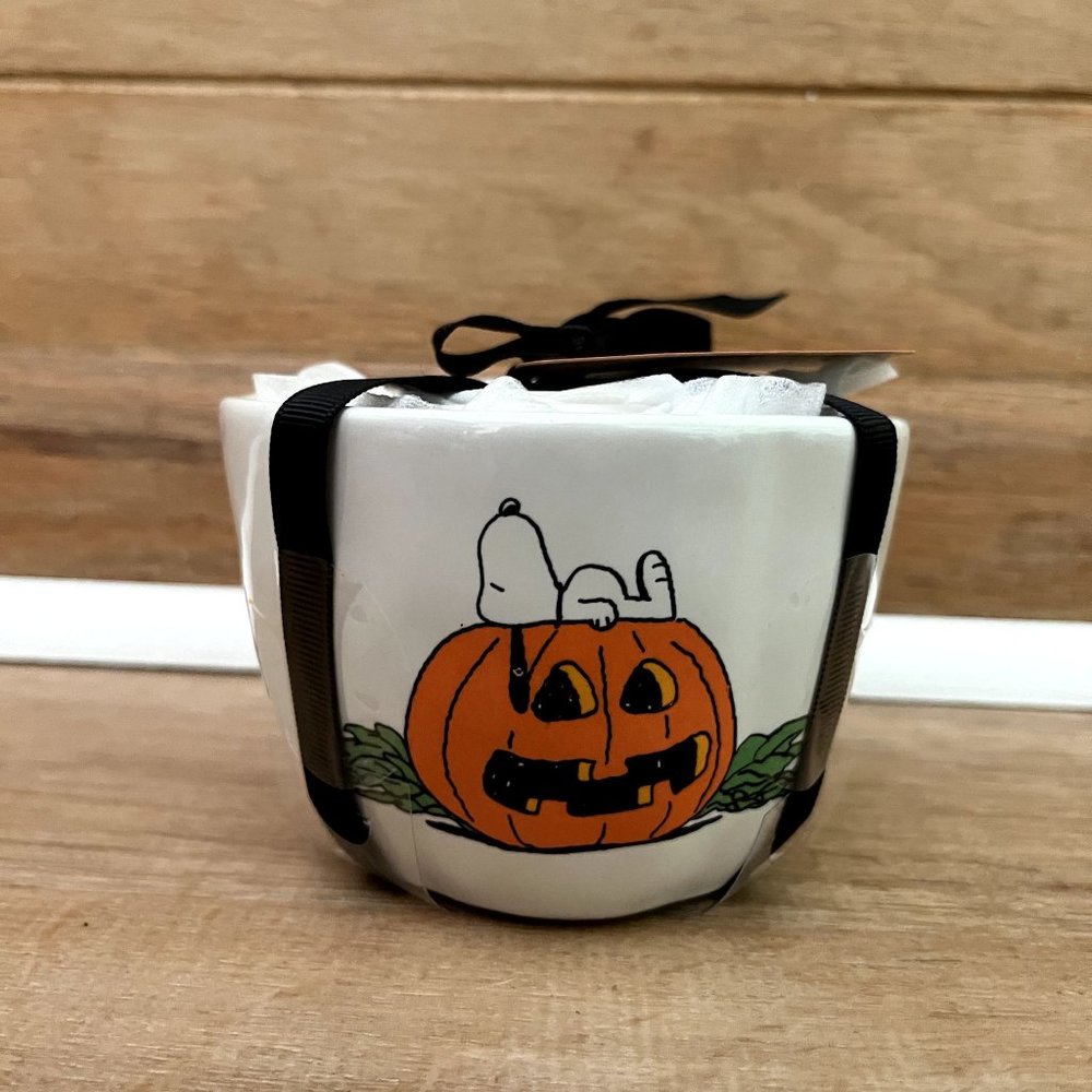 VHTF NWT Rae Dunn Halloween Snoopy Measuring Cups